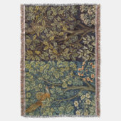 William Morris Fasan Vogel Baum Blume Decke (Vorderseite Vertikal)