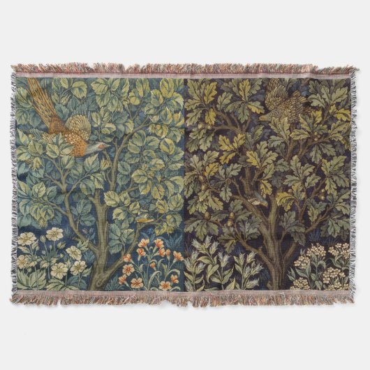 William Morris Fasan Vogel Baum Blume Decke (Vorderseite)