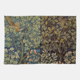 William Morris Fasan Vogel Baum Blume Geschirrtuch