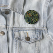 William Morris Fasan Vogel Baum Wald Button (Beispiel)