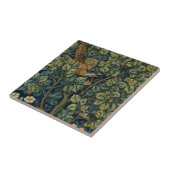 William Morris Fasan Vogel Baum Wald Fliese (Seite)