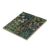 William Morris Fasan Vogel Baum Wald Fliese (Seite)