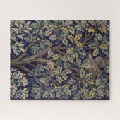 William Morris Fasan Vogel Baum Wald Puzzle (Horizontal)