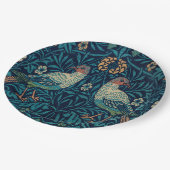 William Morris Fasanen Pappteller (Schrägansicht)