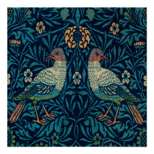 William Morris Fasanen Poster