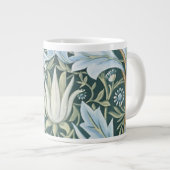 William Morris Fine Floral Wallpaper Pattern Jumbo-Tasse (Vorderseite Rechts)
