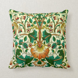 William Morris Fine Floral Wallpaper Pattern Kissen
