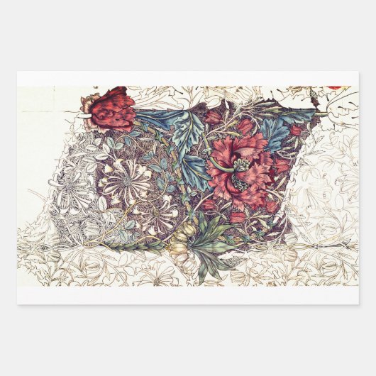 William Morris FLAT SHEET WRAPPER PAPIER (Vorderseite 2)