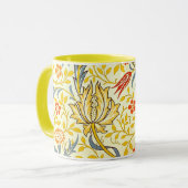 William Morris Flora Floral Wallpaper Pattern Tasse (Vorderseite Links)