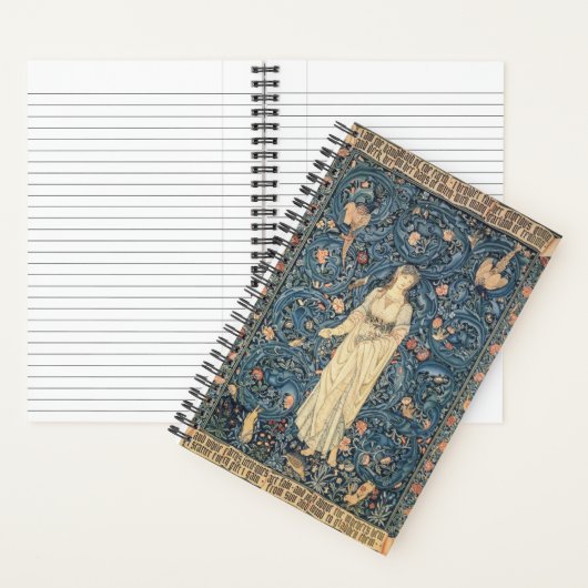 William Morris - Flora Notizblock (Innen)