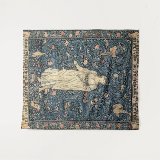 William Morris - Flora Wandteppich (Vorderseite (Horizontal))