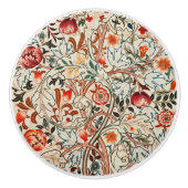 William * Morris Floral Acanthus Portiere Keramikknauf (Vorderseite)
