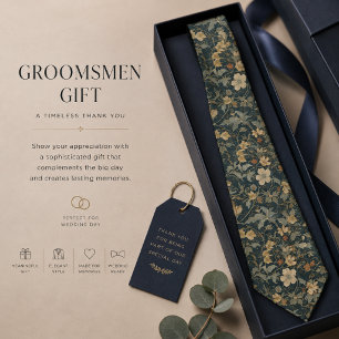 William Morris Floral Art Nouveau Geschenk für den Krawatte