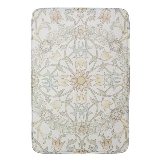 William Morris Floral Bath Mat Badematte (Vorderseite Vertikal)