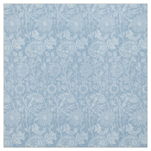 William Morris Floral Blue Stoff