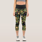 William Morris Floral Capri Leggings (Vorderseite)