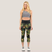 William Morris Floral Capri Leggings (Vorderseite)