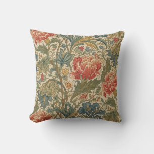 William Morris Floral Chintz Kissen