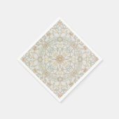 William Morris Floral Cocktail Napkins Serviette (Ecke)