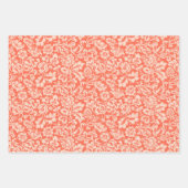 William Morris Floral Damask, Pastelle Wrapping Pa Geschenkpapier Set (Vorderseite 2)