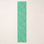 William Morris Floral Damask, Türkis und Aqua Schal<br><div class="desc">Langer Schal in einem Vintagen William Morris-Blumendamasemuster,  digital verstärkt und farbig,  in sanftem Türkis auf pastellfarbenem Aquarell</div>