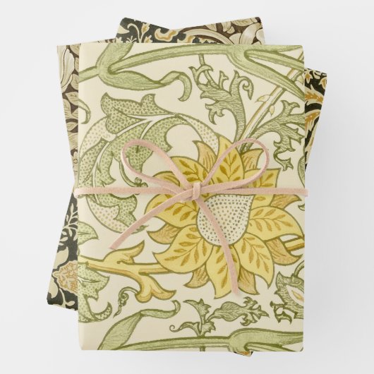 William Morris Floral Design Geschenkpapier Set (Beispiel)