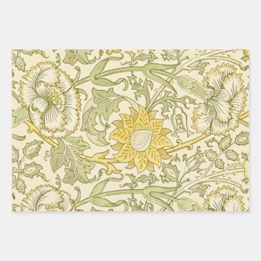 William Morris Floral Design Geschenkpapier Set (Vorderseite)