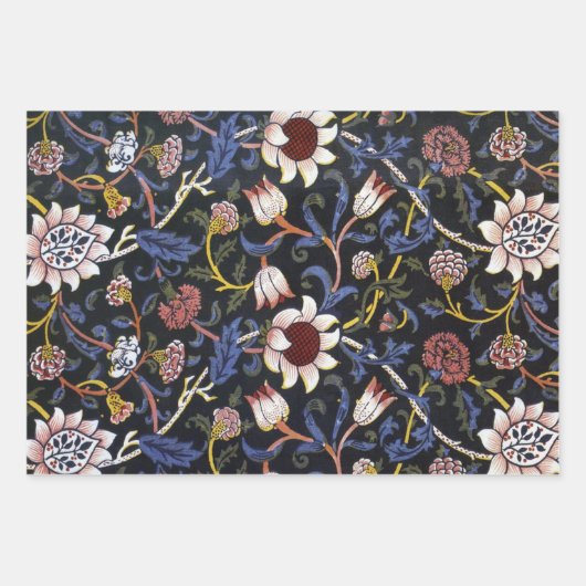 William Morris Floral Design Geschenkpapier Set (Vorderseite)