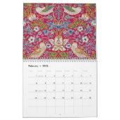 William Morris Floral Design Kalender (Feb 2026)