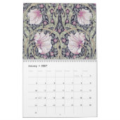 William Morris Floral Design Kalender (Jan 2027)