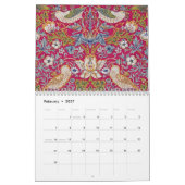 William Morris Floral Design Kalender (Feb 2027)