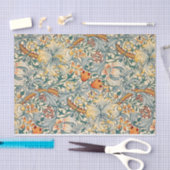 William Morris Floral Design Tissue Paper Seidenpapier (Handwerk)