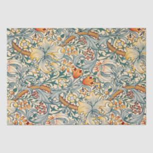 William Morris Floral Design Tissue-Papier Seidenpapier