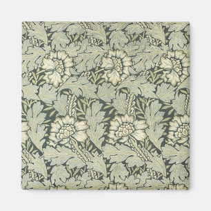 William Morris Floral Fabric Design Cards Magnet