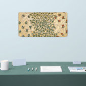 William Morris Floral Fruit Garden Blume Classic Banner (Messe)