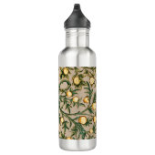 William Morris Floral Fruit Garden Blume Classic Edelstahlflasche (Rechts)