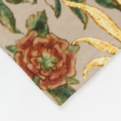 William Morris Floral Fruit Garden Blume Classic Fleecedecke (Ecke)