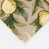 William Morris Floral Fruit Garden Blume Classic Fleecedecke (Ecke)