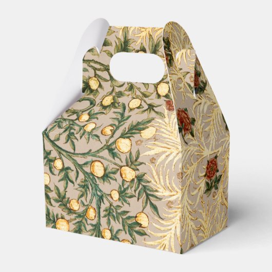 William Morris Floral Fruit Garden Blume Classic Geschenkschachtel (Vorderseite)