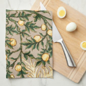 William Morris Floral Fruit Garden Blume Classic Geschirrtuch (Viertel Falte)