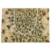 William Morris Floral Fruit Garden Blume Classic Große Geschenktüte (Vorderseite)