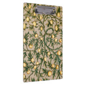 William Morris Floral Fruit Garden Blume Classic Klemmbrett (Rechts)