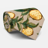 William Morris Floral Fruit Garden Blume Classic Krawatte (Gerollt)