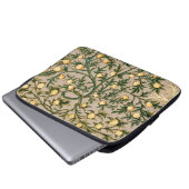 William Morris Floral Fruit Garden Blume Classic Laptopschutzhülle (Vorne Knopf)