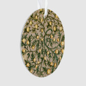 William Morris Floral Fruit Garden Blume Classic Ornament (Vorderseite)