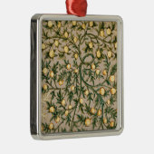 William Morris Floral Fruit Garden Blume Classic Ornament Aus Metall (Rechts)