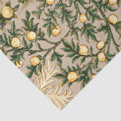 William Morris Floral Fruit Garden Blume Classic Seidenpapier (Ausschnitt)