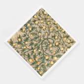 William Morris Floral Fruit Garden Blume Classic Serviette (Ecke)