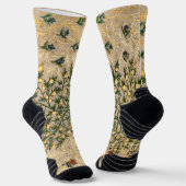 William Morris Floral Fruit Garden Blume Classic Socken (Gewinkelt)