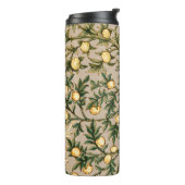 William Morris Floral Fruit Garden Blume Classic Thermosbecher (Nach links gedreht)